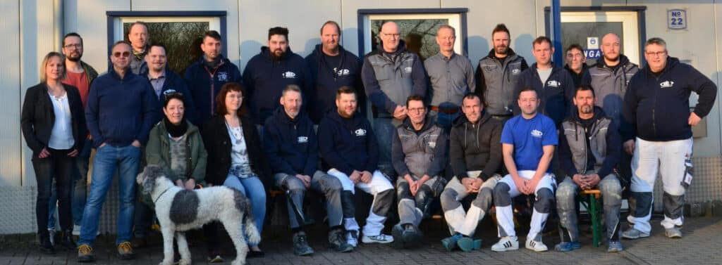 Das Team der ZKS Bausanierung — Meister und Fachhandwerker